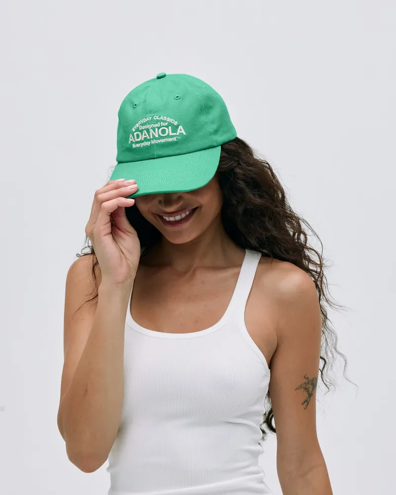 Washed Adanola Sport Cap - Jade Green