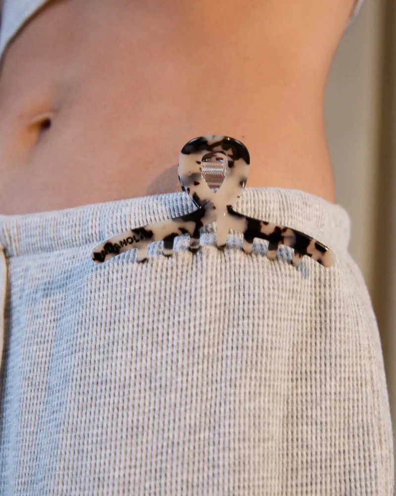 Adanola Tortoise Hair Clip - Brown