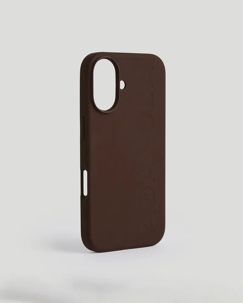 Adanola iPhone 16 Phone Case - Chocolate Brown