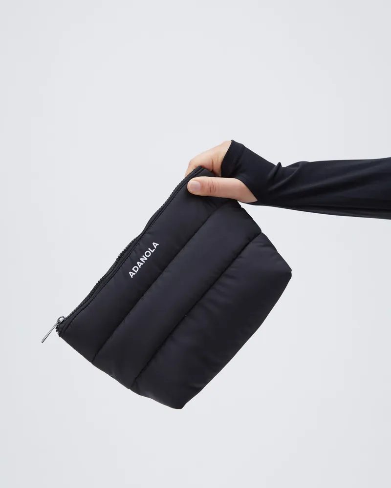 Adanola Puffer Pouch - Black