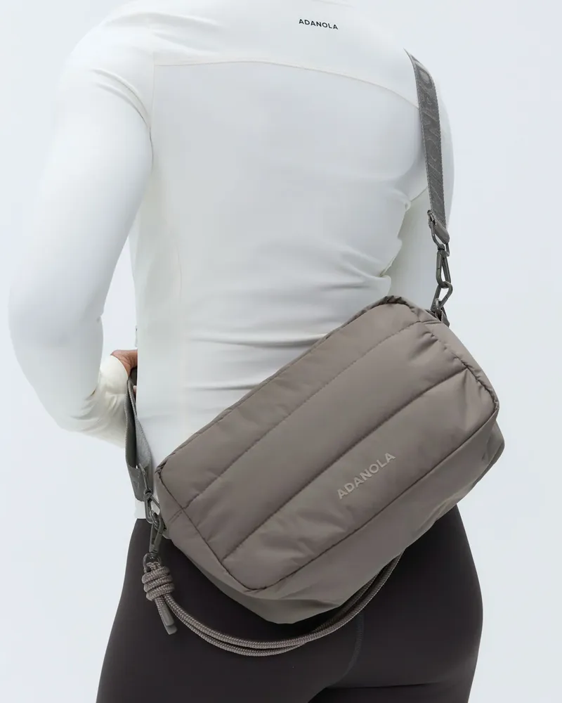 Adanola Branded Multi-Strap Bag - Taupe