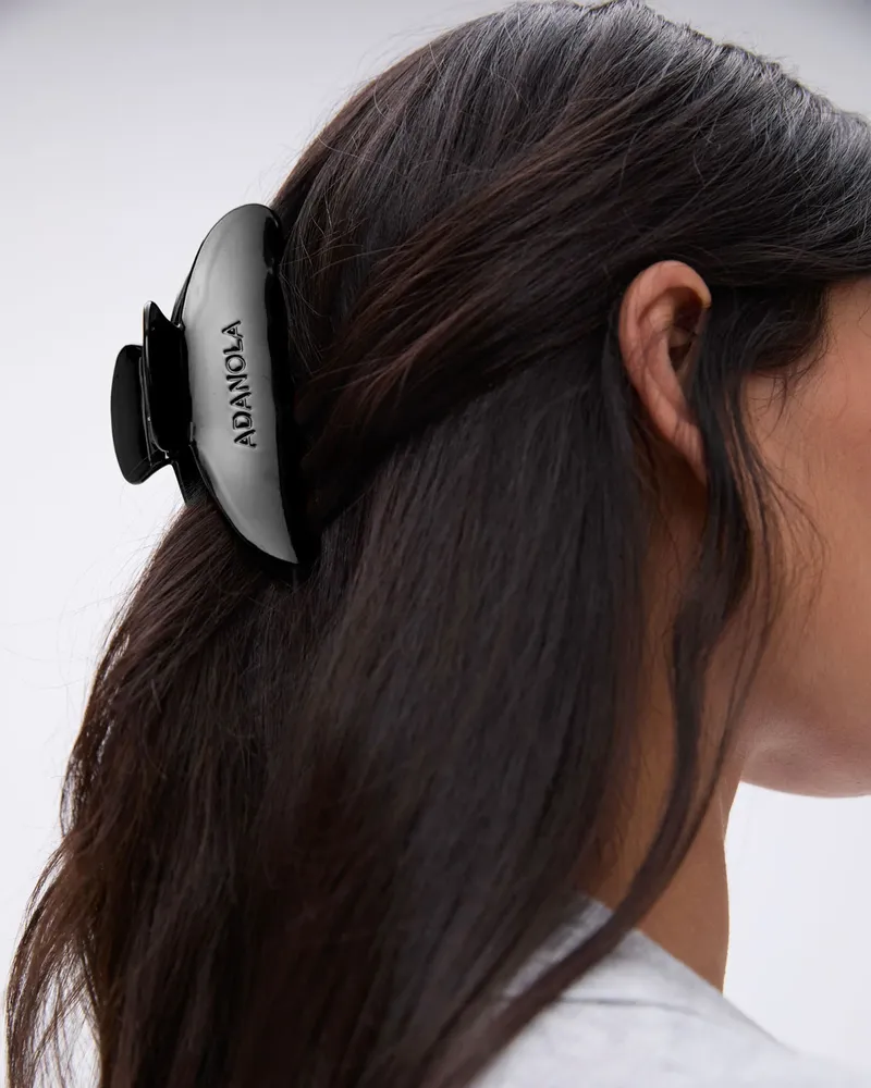 Adanola Large Claw Clip - Black