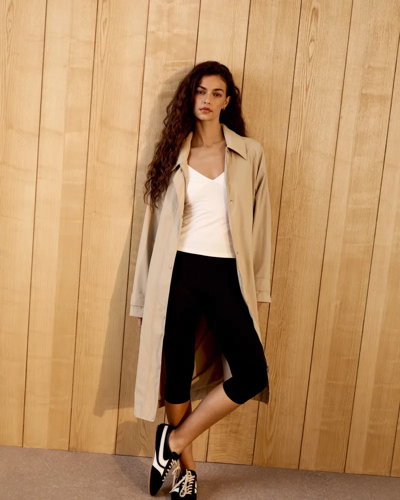 Adanola Technical Trench Coat - Beige