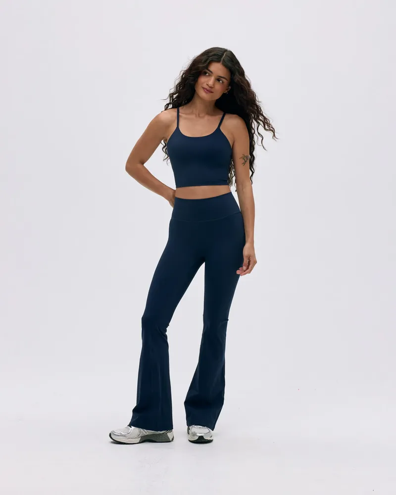 Adanola Flared Yoga Pant - Navy Blue