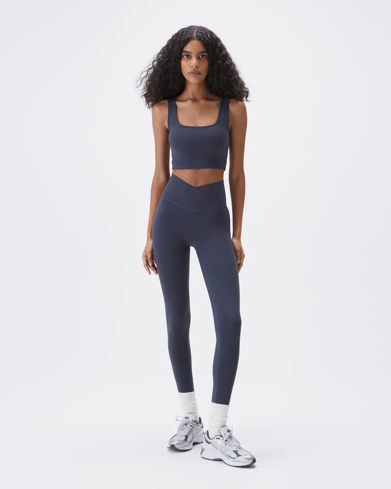 Adanola Ultimate Wrap Over Leggings - Midnight Blue