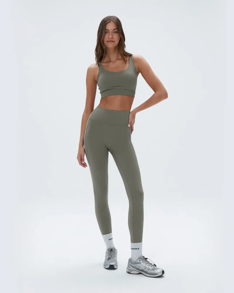 Adanola Ultimate Pocket Leggings - Olive Green