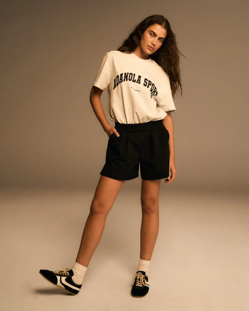 Adanola Cotton Shorts - Black