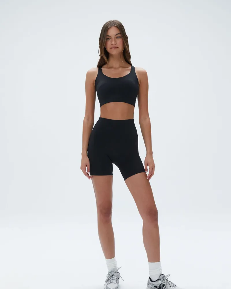 Adanola Ultimate Ultra Crop Pocket Shorts - Black
