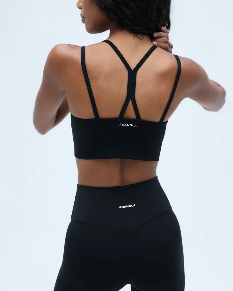 Adanola Ultimate Double Strap Moulded Bra - Black