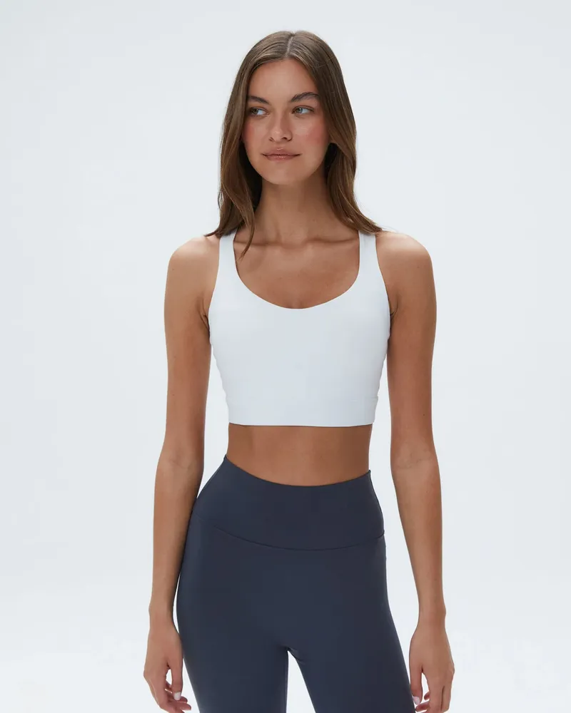 Adanola Ultimate Cross Back Bra - White