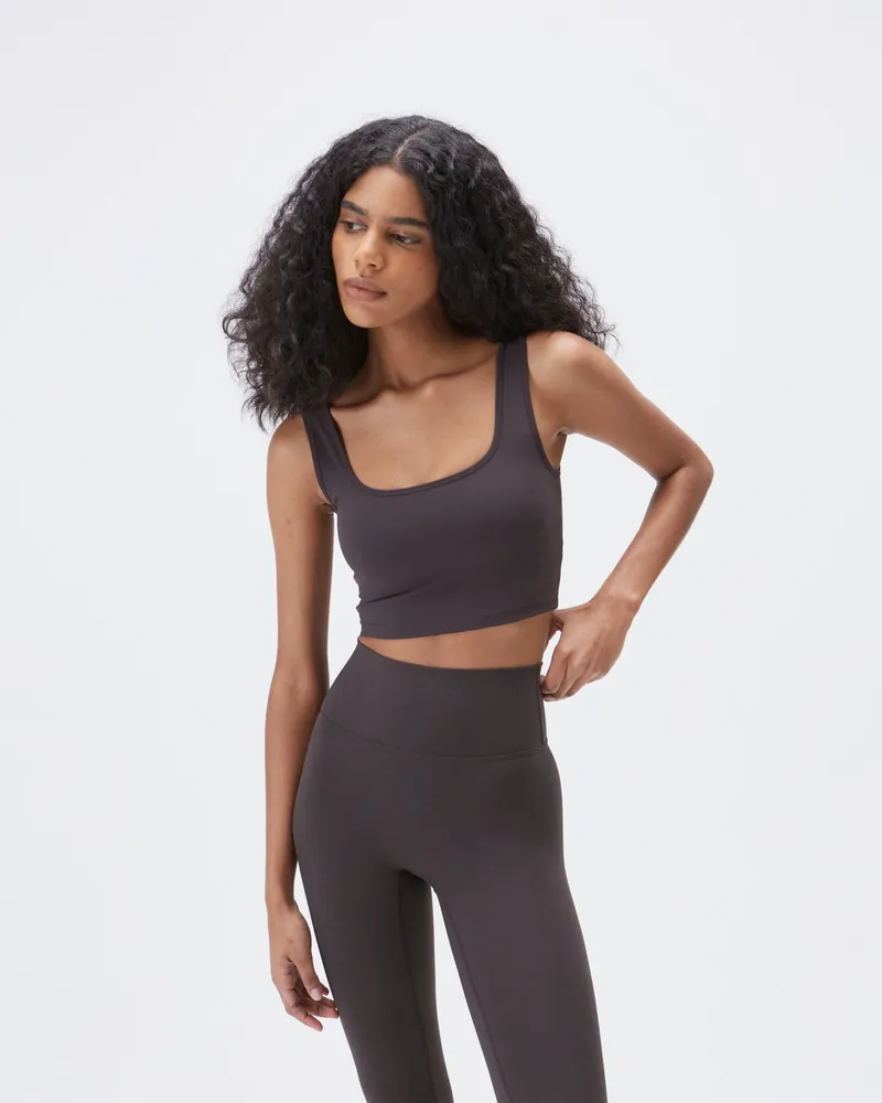 Adanola Ultimate Square Neck Bra - Coffee Bean