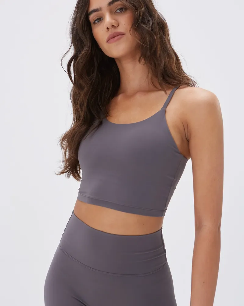 Adanola Ultimate Tank Bra - Dark Grey