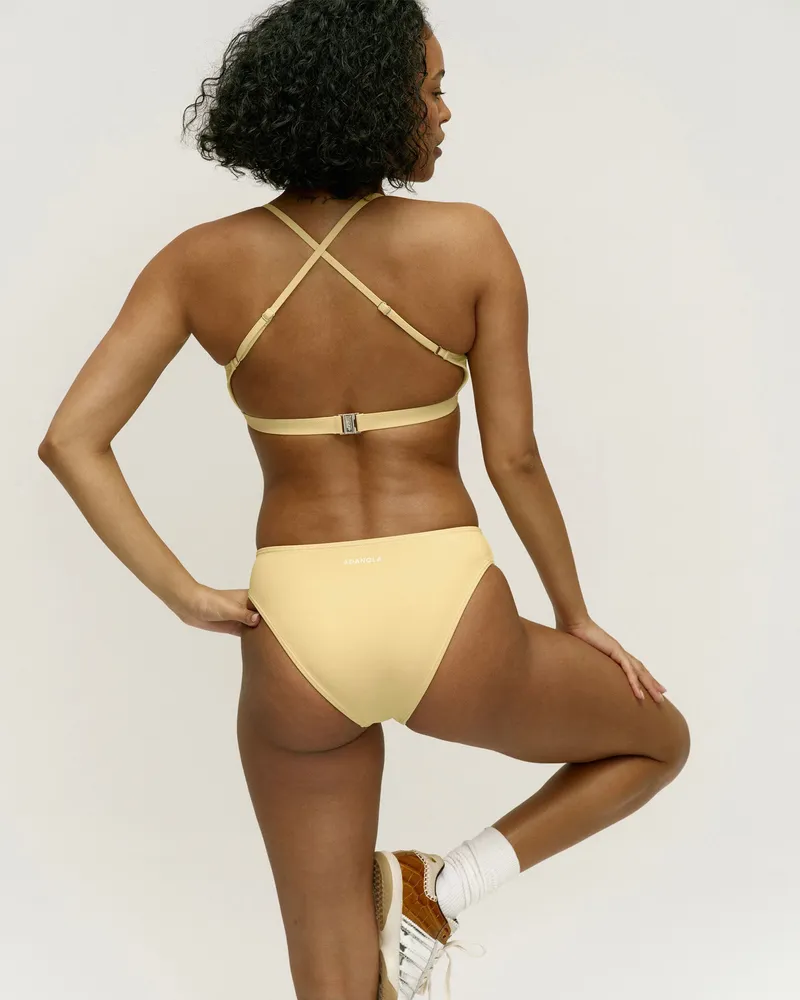 Adanola Bikini Bottoms - Butter Yellow