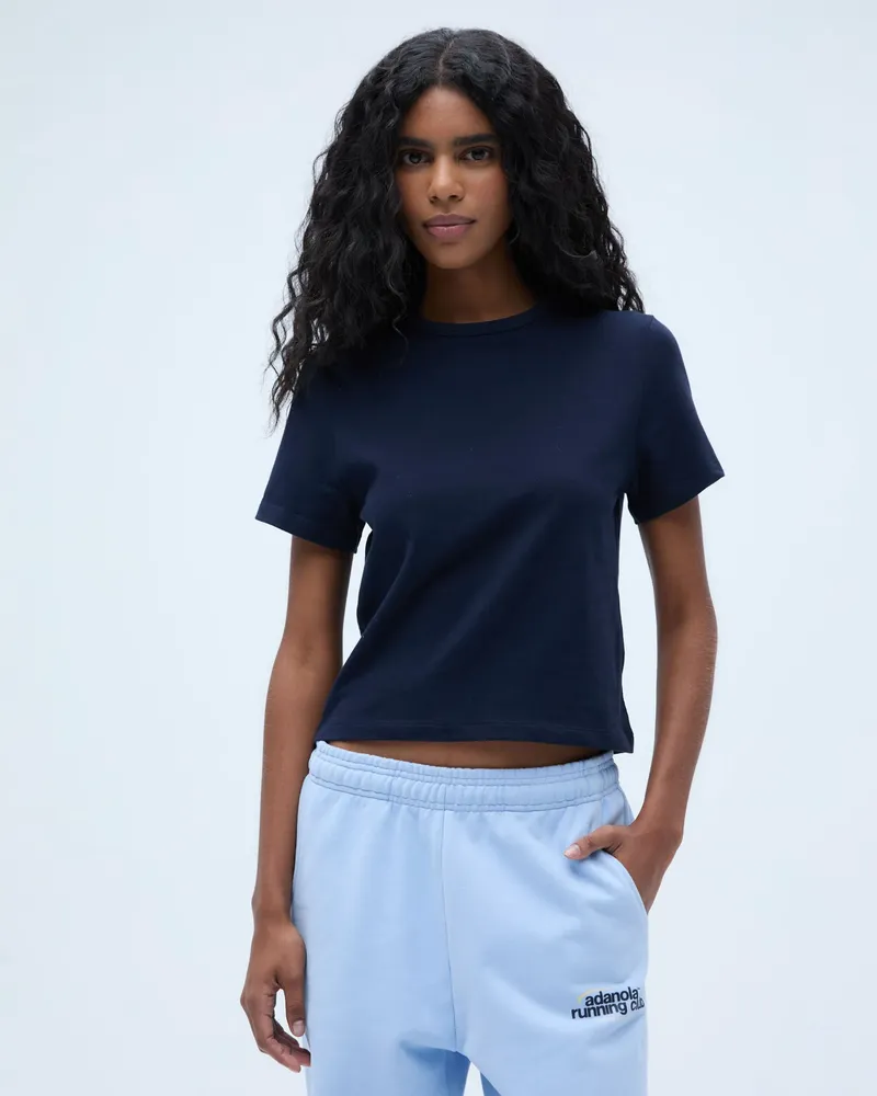 Adanola Short Sleeve Classic T-shirt - Navy