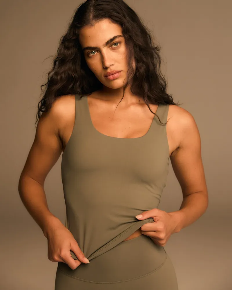 Adanola Ultimate Tank Top - Olive Green