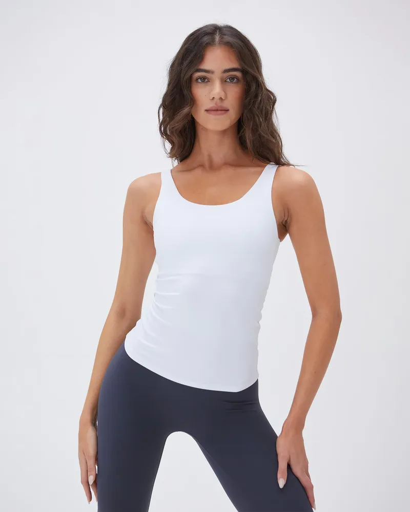 Adanola Ultimate Tank Top - White
