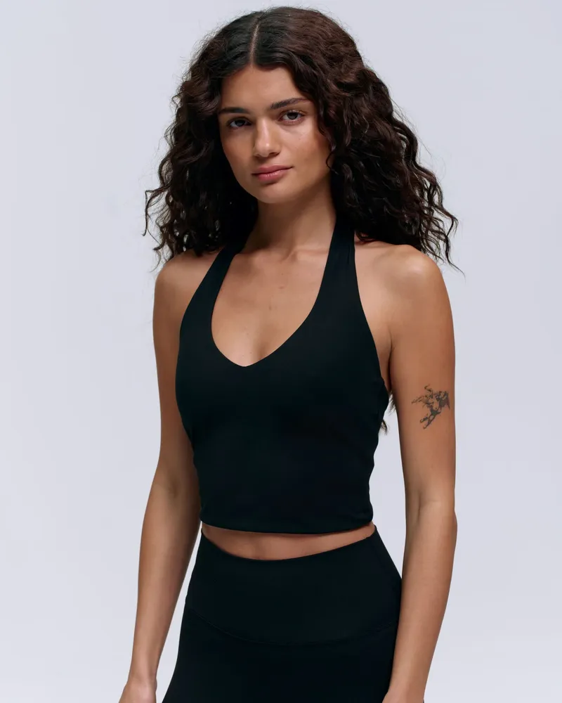 Adanola Ultimate Halter Neck Top - Black