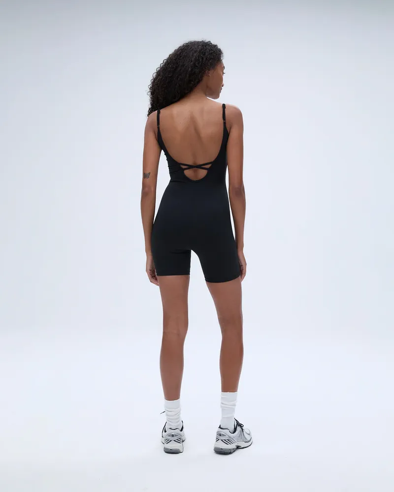 Adanola Ultimate Low Cross Back Romper - Black